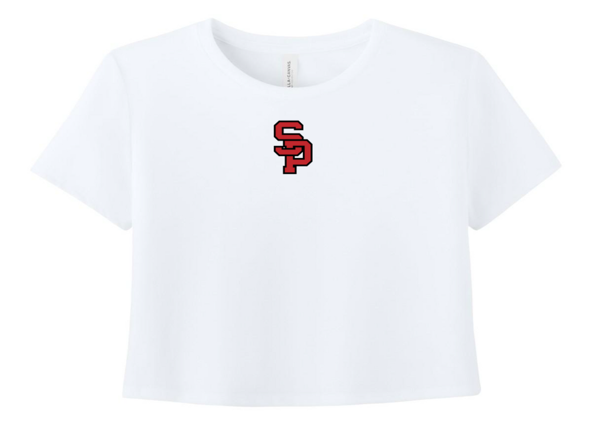 Women's Crop T-shirt (White)